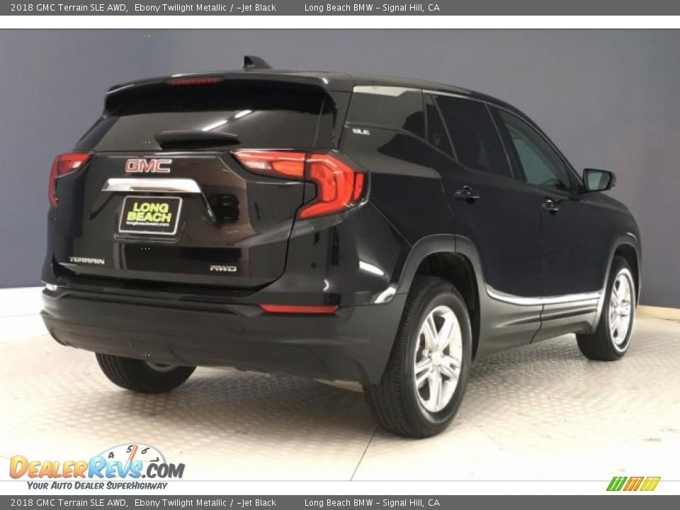 2018 GMC Terrain SLE AWD Ebony Twilight Metallic / ­Jet Black Photo #29