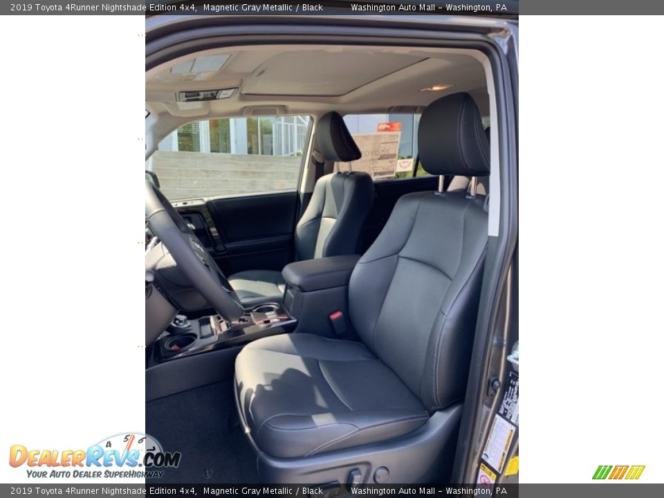 Front Seat of 2019 Toyota 4Runner Nightshade Edition 4x4 Photo #12