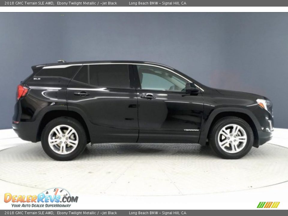 2018 GMC Terrain SLE AWD Ebony Twilight Metallic / ­Jet Black Photo #30