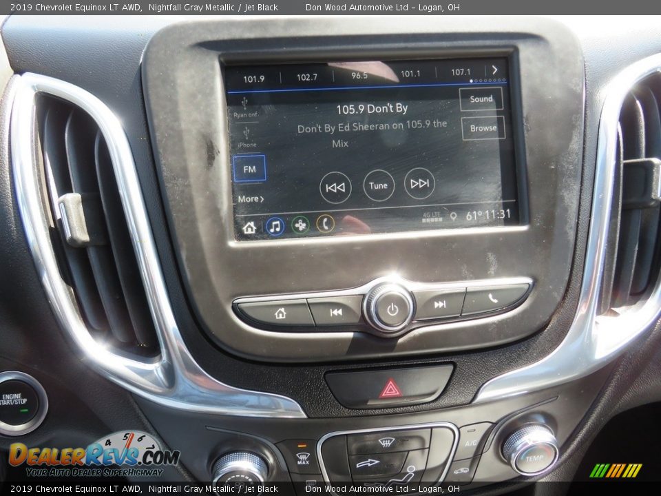 2019 Chevrolet Equinox LT AWD Nightfall Gray Metallic / Jet Black Photo #26