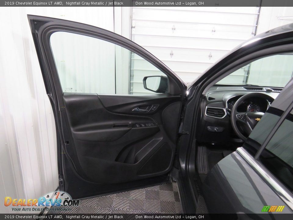 2019 Chevrolet Equinox LT AWD Nightfall Gray Metallic / Jet Black Photo #28