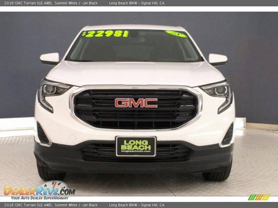 2018 GMC Terrain SLE AWD Summit White / ­Jet Black Photo #2