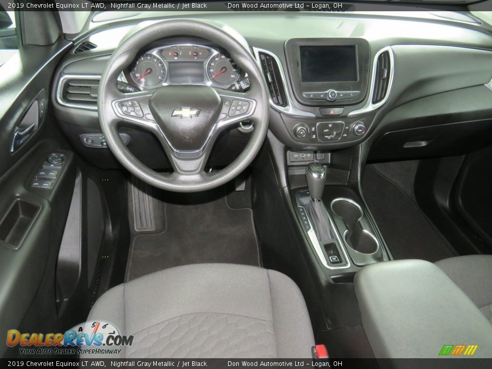 2019 Chevrolet Equinox LT AWD Nightfall Gray Metallic / Jet Black Photo #35