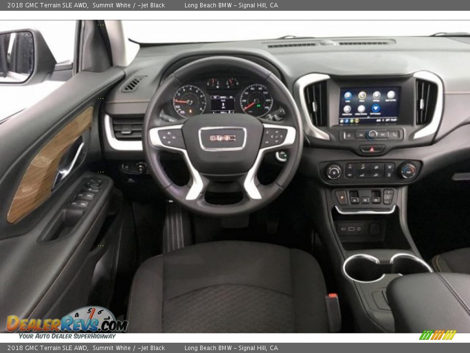 2018 GMC Terrain SLE AWD Summit White / ­Jet Black Photo #4