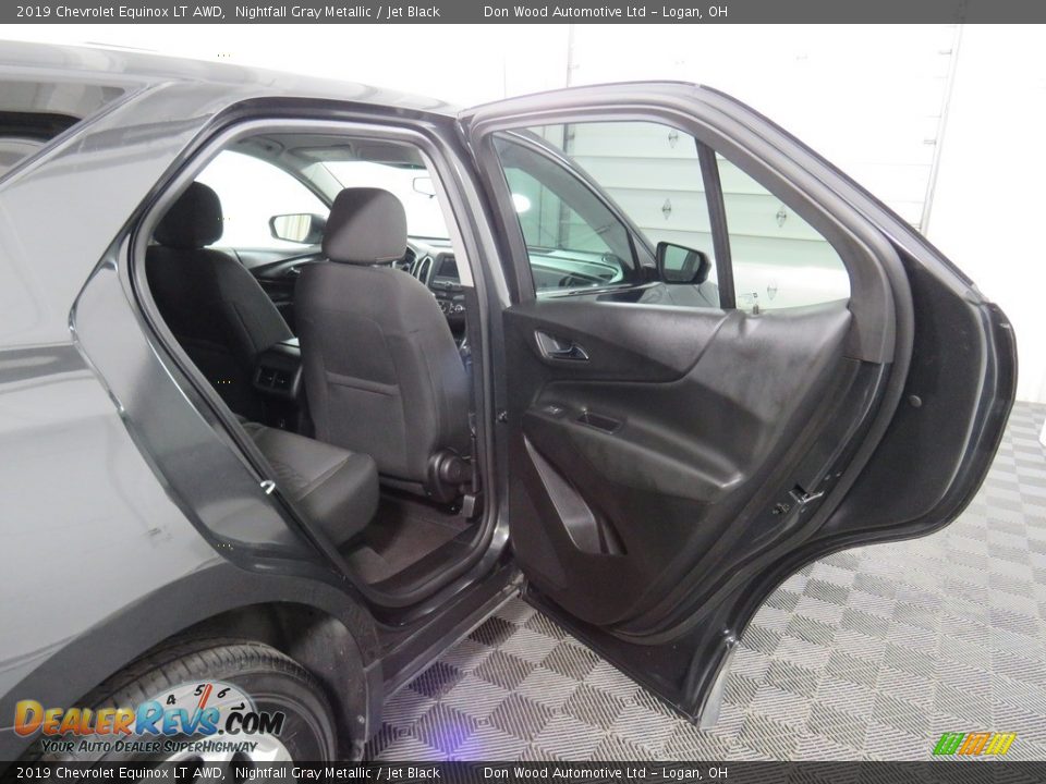2019 Chevrolet Equinox LT AWD Nightfall Gray Metallic / Jet Black Photo #36