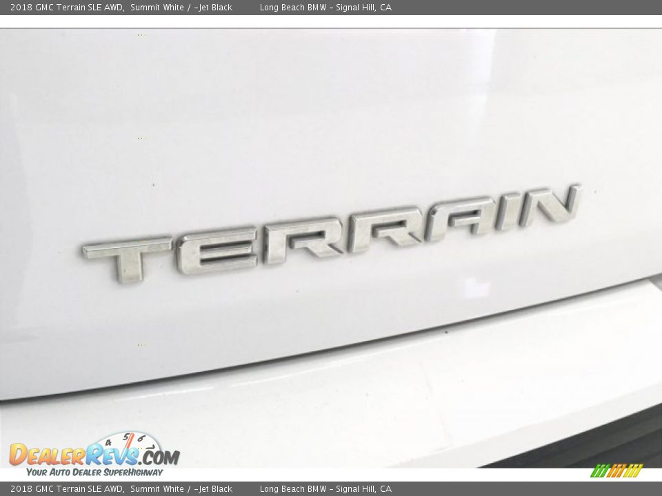 2018 GMC Terrain SLE AWD Summit White / ­Jet Black Photo #7
