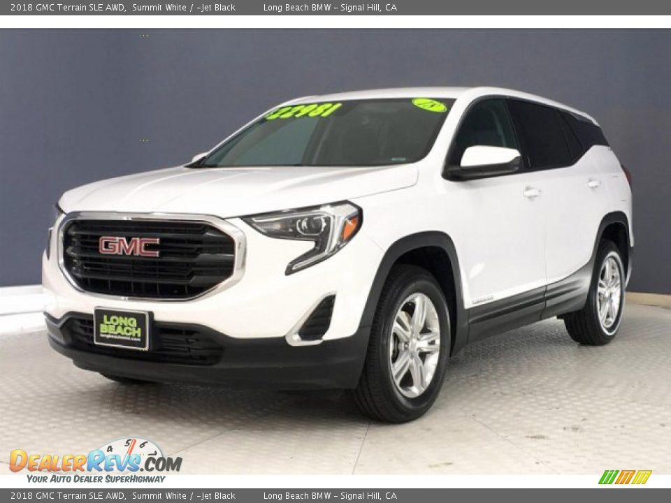 2018 GMC Terrain SLE AWD Summit White / ­Jet Black Photo #12