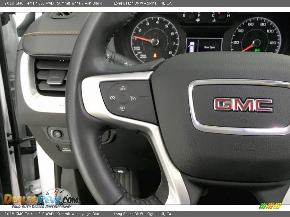 2018 GMC Terrain SLE AWD Summit White / ­Jet Black Photo #14
