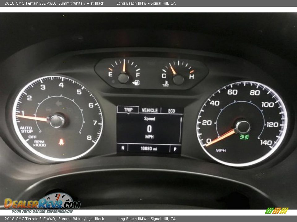2018 GMC Terrain SLE AWD Summit White / ­Jet Black Photo #16