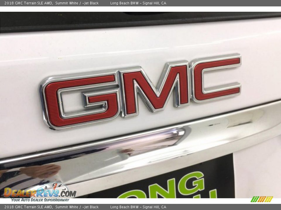 2018 GMC Terrain SLE AWD Summit White / ­Jet Black Photo #23