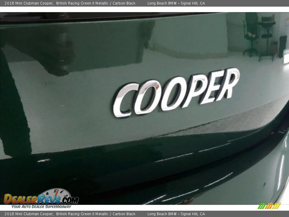 2018 Mini Clubman Cooper British Racing Green II Metallic / Carbon Black Photo #7