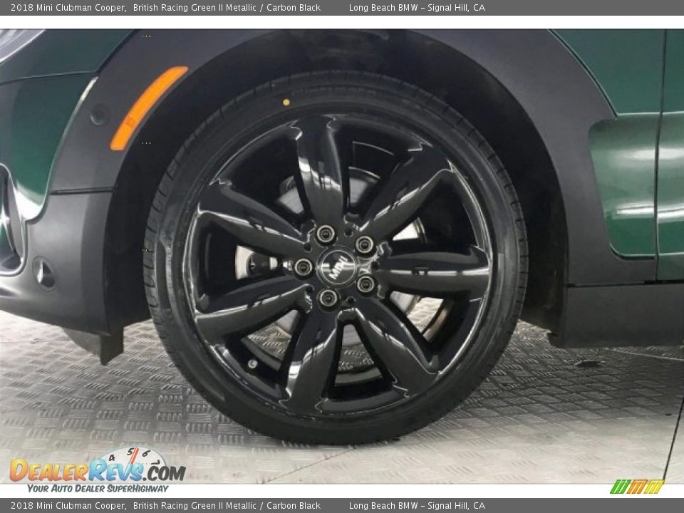 2018 Mini Clubman Cooper British Racing Green II Metallic / Carbon Black Photo #8
