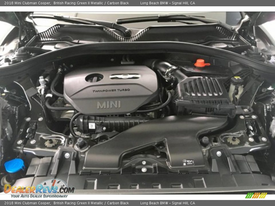 2018 Mini Clubman Cooper British Racing Green II Metallic / Carbon Black Photo #9