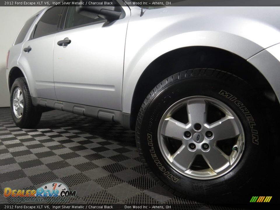 2012 Ford Escape XLT V6 Ingot Silver Metallic / Charcoal Black Photo #3