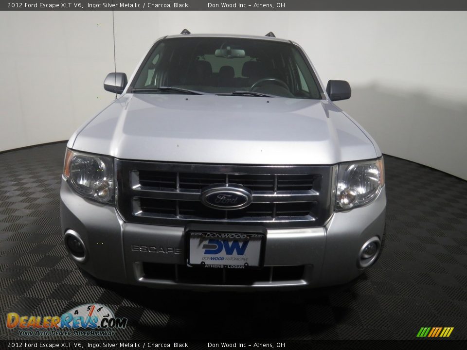 2012 Ford Escape XLT V6 Ingot Silver Metallic / Charcoal Black Photo #4