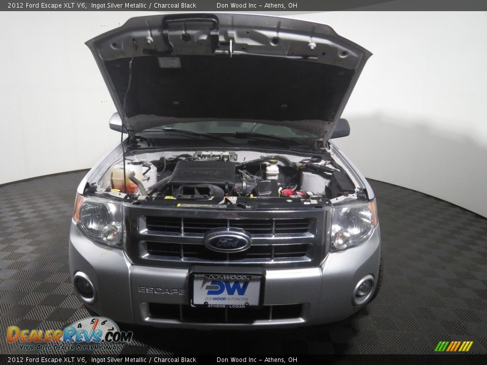 2012 Ford Escape XLT V6 Ingot Silver Metallic / Charcoal Black Photo #5