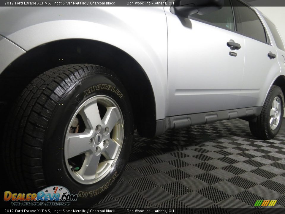 2012 Ford Escape XLT V6 Ingot Silver Metallic / Charcoal Black Photo #8