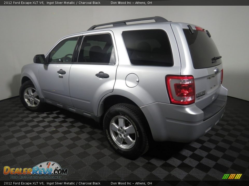 2012 Ford Escape XLT V6 Ingot Silver Metallic / Charcoal Black Photo #9