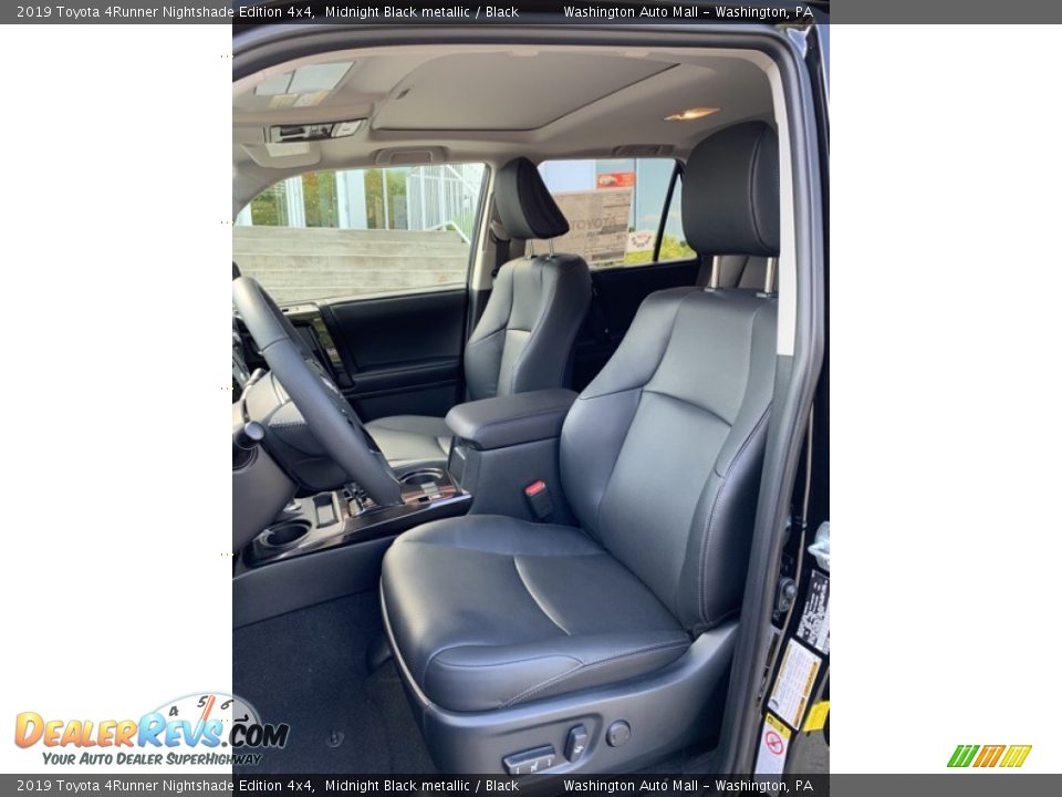 Front Seat of 2019 Toyota 4Runner Nightshade Edition 4x4 Photo #12