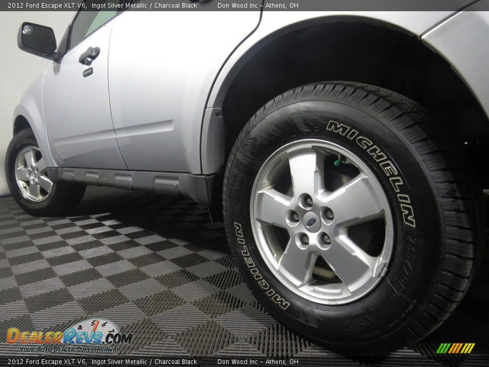 2012 Ford Escape XLT V6 Ingot Silver Metallic / Charcoal Black Photo #10