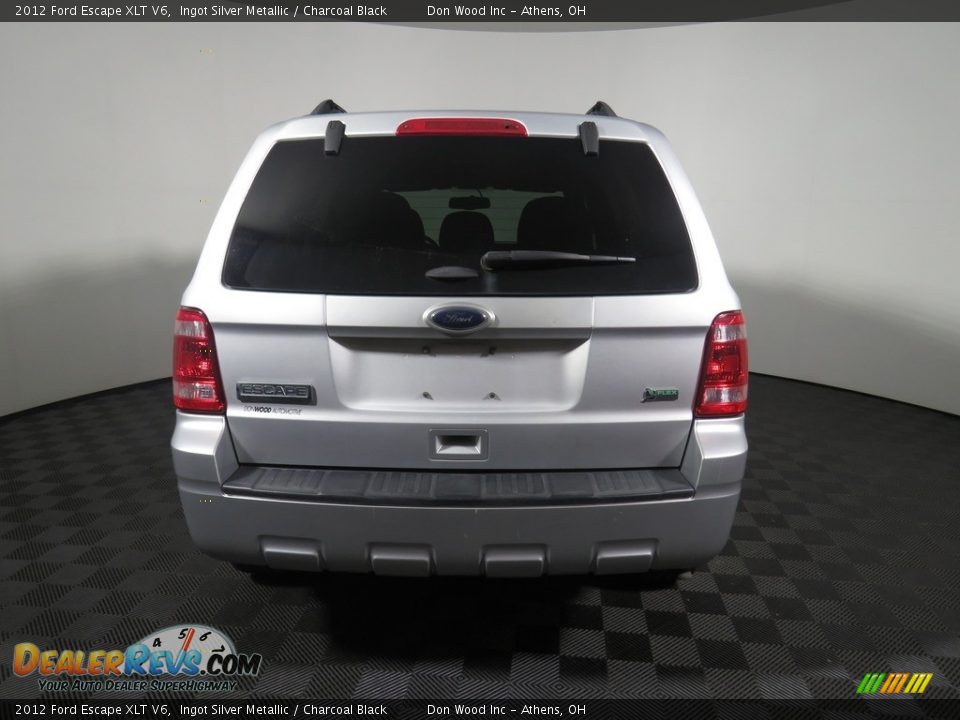 2012 Ford Escape XLT V6 Ingot Silver Metallic / Charcoal Black Photo #11