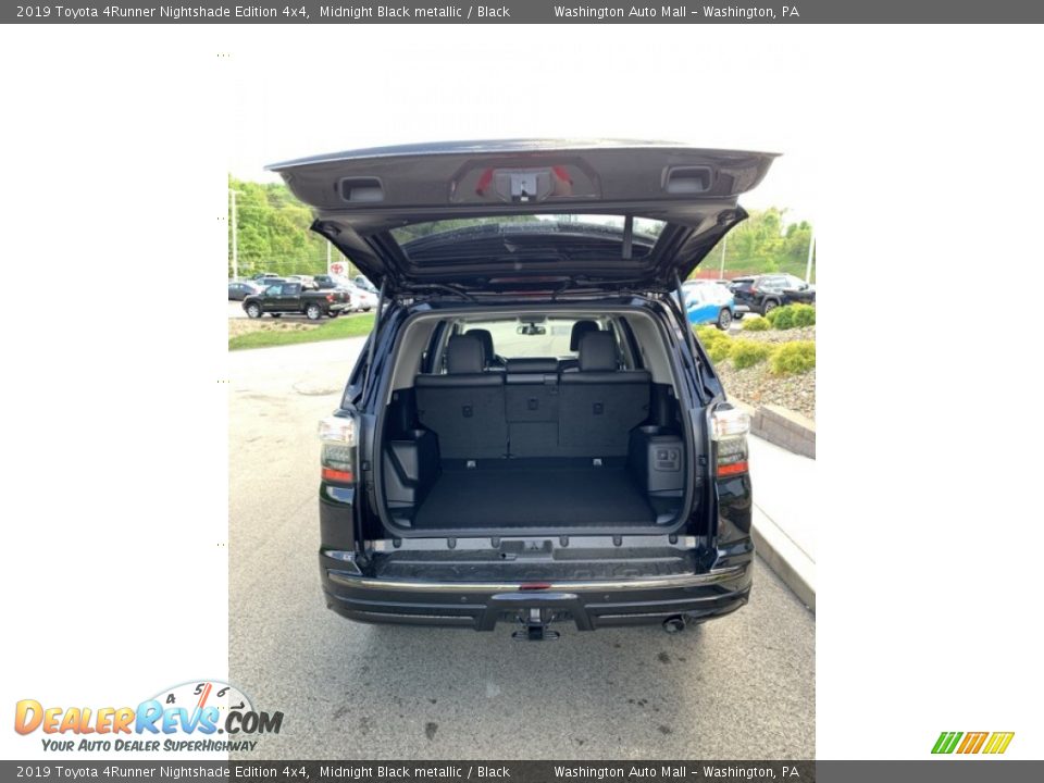 2019 Toyota 4Runner Nightshade Edition 4x4 Midnight Black metallic / Black Photo #20