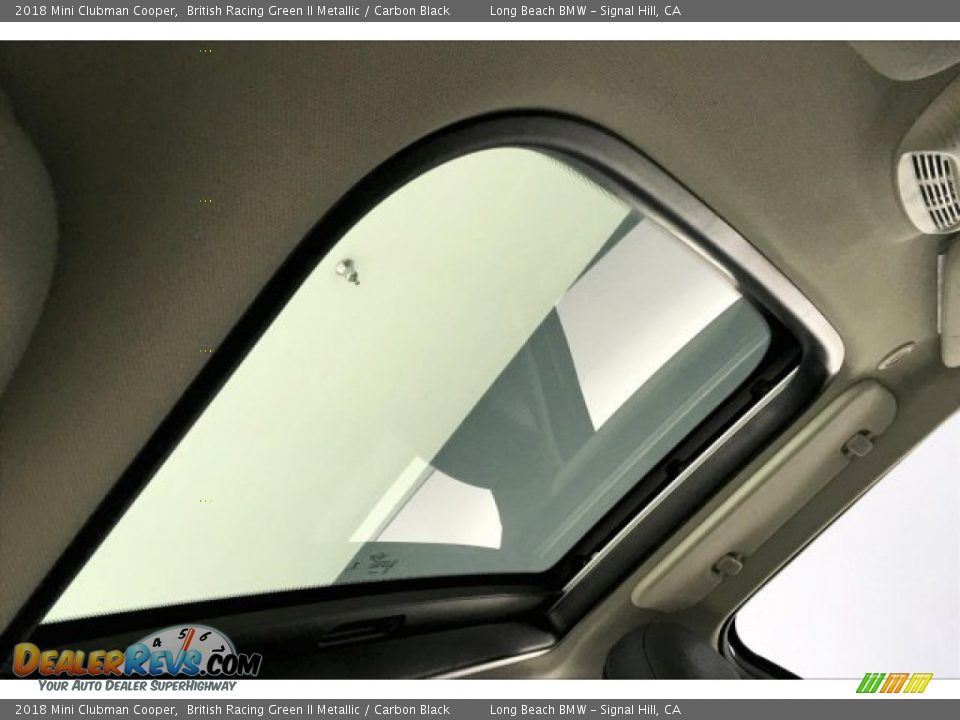 2018 Mini Clubman Cooper British Racing Green II Metallic / Carbon Black Photo #25