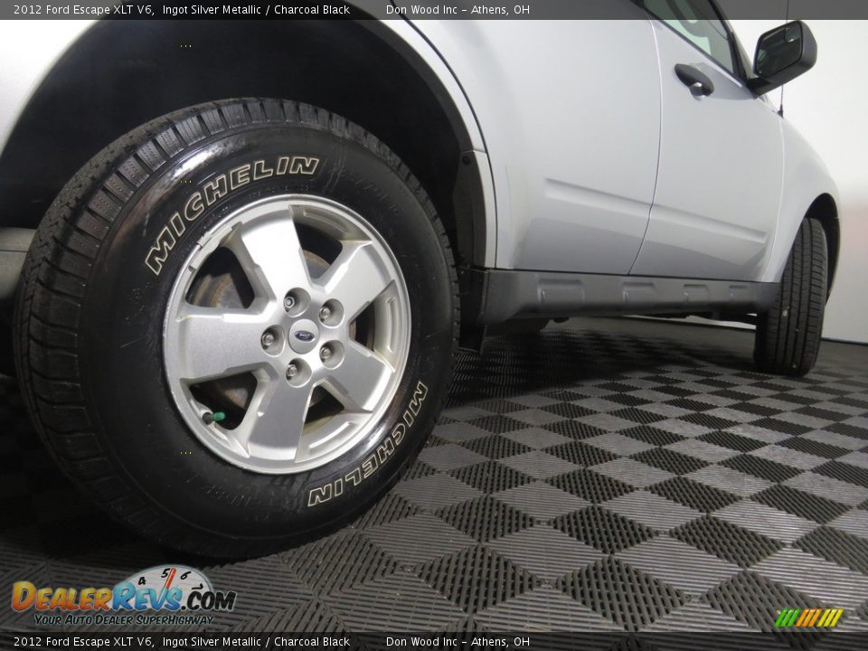 2012 Ford Escape XLT V6 Ingot Silver Metallic / Charcoal Black Photo #17
