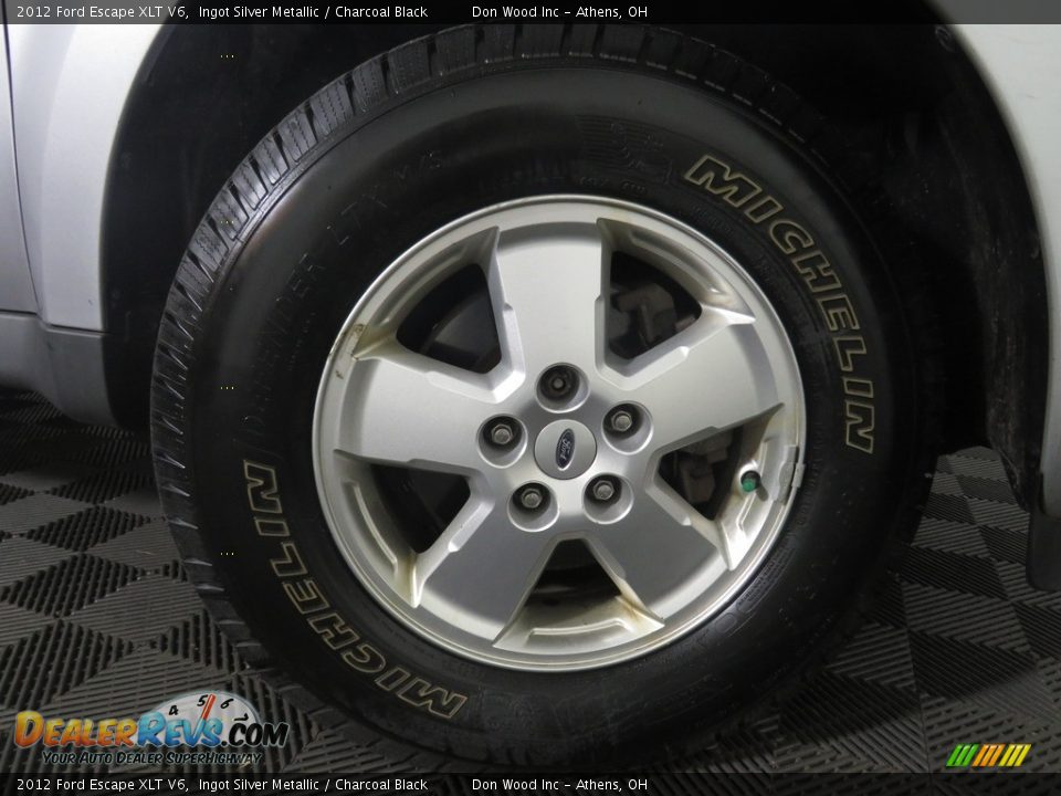 2012 Ford Escape XLT V6 Ingot Silver Metallic / Charcoal Black Photo #19