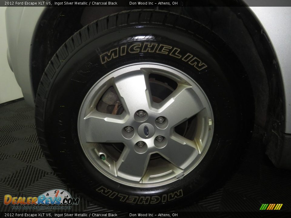 2012 Ford Escape XLT V6 Ingot Silver Metallic / Charcoal Black Photo #20