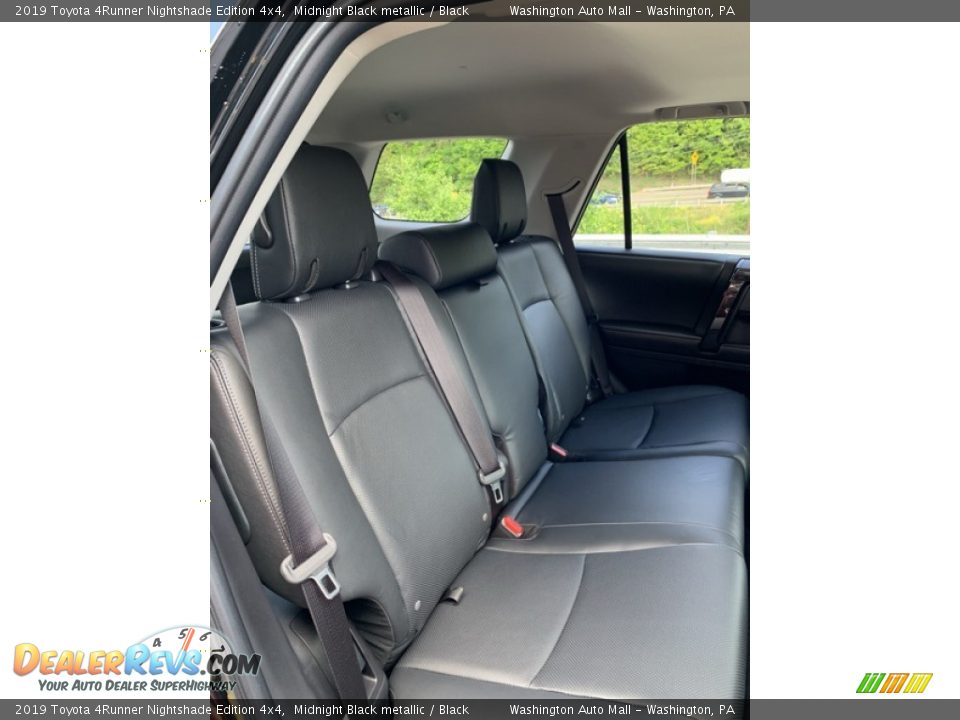 2019 Toyota 4Runner Nightshade Edition 4x4 Midnight Black metallic / Black Photo #25