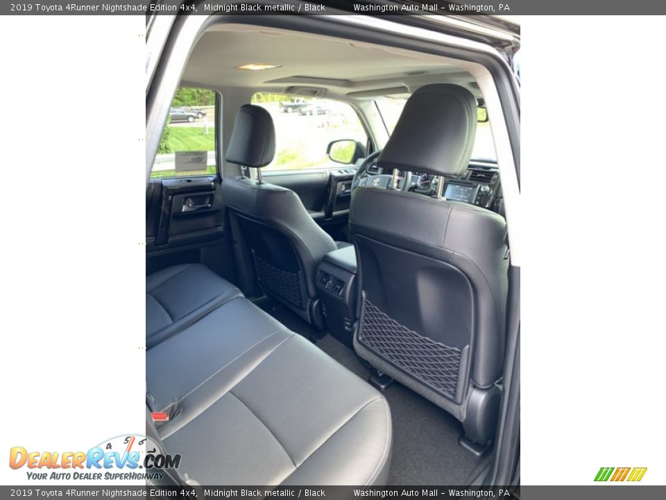 2019 Toyota 4Runner Nightshade Edition 4x4 Midnight Black metallic / Black Photo #26