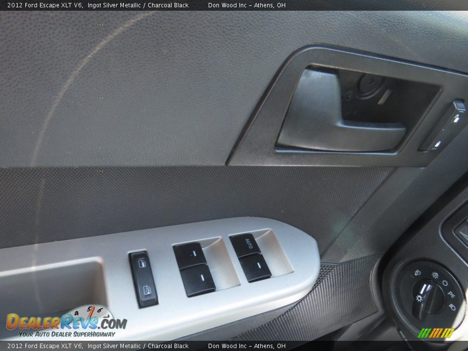 2012 Ford Escape XLT V6 Ingot Silver Metallic / Charcoal Black Photo #23