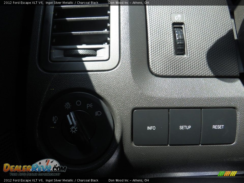 2012 Ford Escape XLT V6 Ingot Silver Metallic / Charcoal Black Photo #24