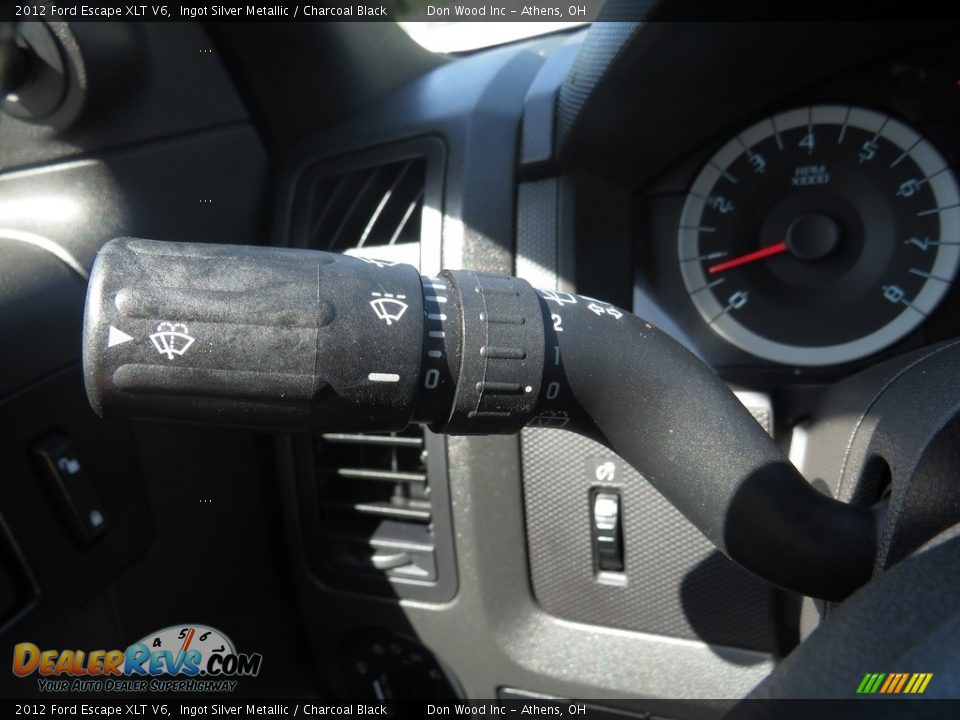 2012 Ford Escape XLT V6 Ingot Silver Metallic / Charcoal Black Photo #27