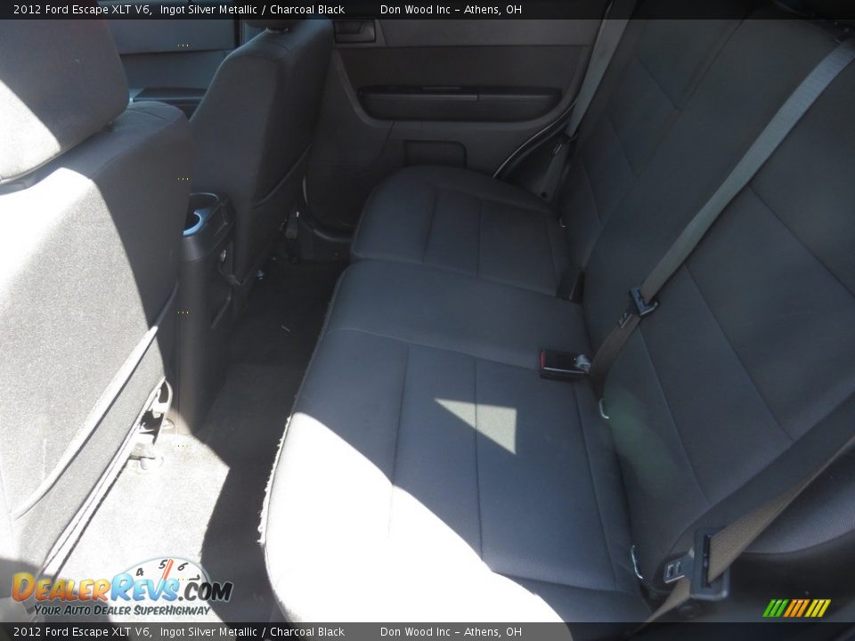 2012 Ford Escape XLT V6 Ingot Silver Metallic / Charcoal Black Photo #31