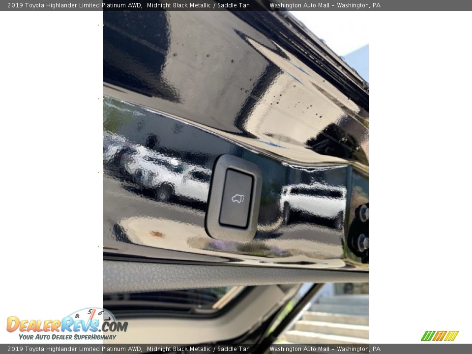 2019 Toyota Highlander Limited Platinum AWD Midnight Black Metallic / Saddle Tan Photo #23