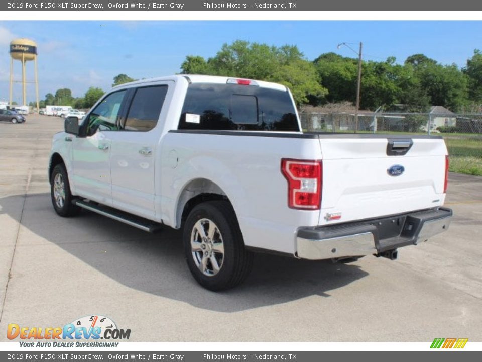 2019 Ford F150 XLT SuperCrew Oxford White / Earth Gray Photo #6