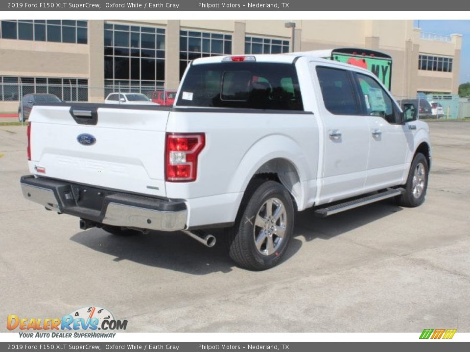 2019 Ford F150 XLT SuperCrew Oxford White / Earth Gray Photo #8