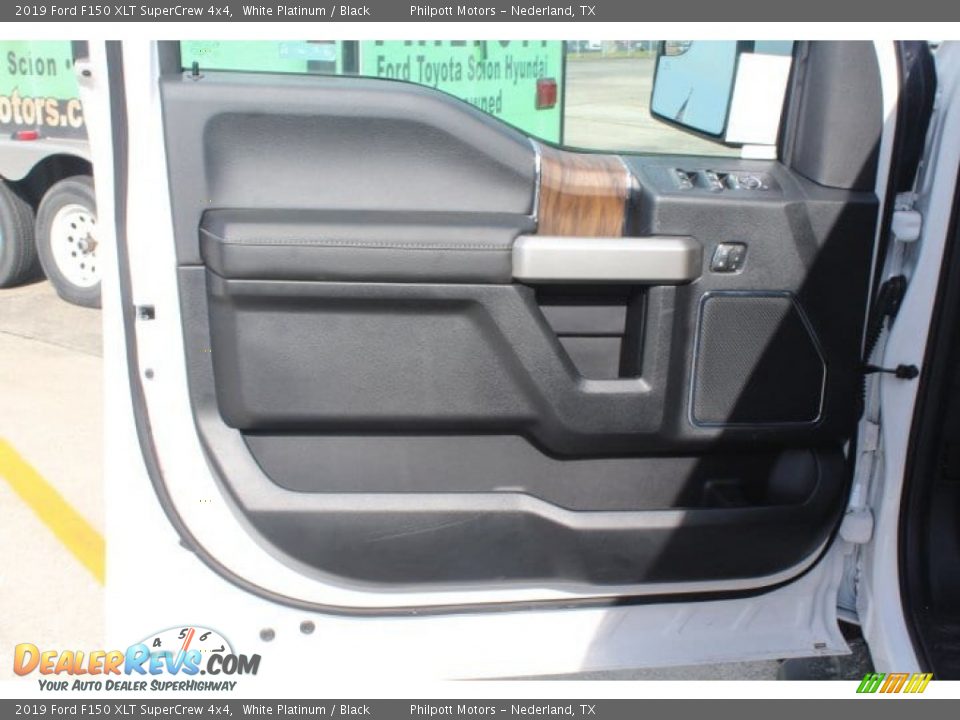 2019 Ford F150 XLT SuperCrew 4x4 White Platinum / Black Photo #9