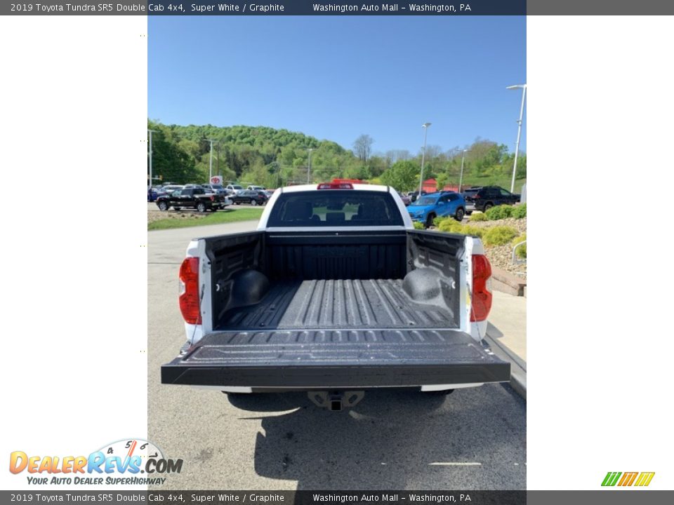 2019 Toyota Tundra SR5 Double Cab 4x4 Super White / Graphite Photo #19