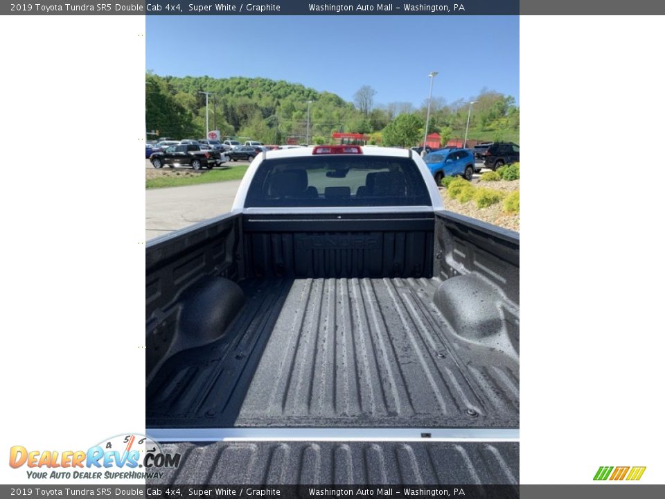 2019 Toyota Tundra SR5 Double Cab 4x4 Super White / Graphite Photo #20