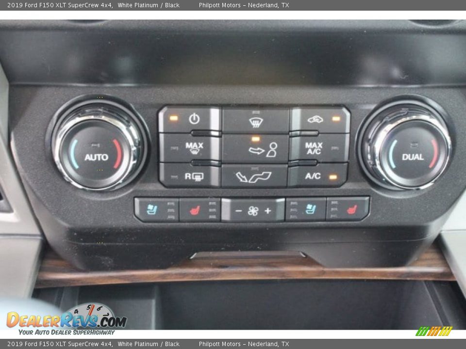2019 Ford F150 XLT SuperCrew 4x4 White Platinum / Black Photo #13