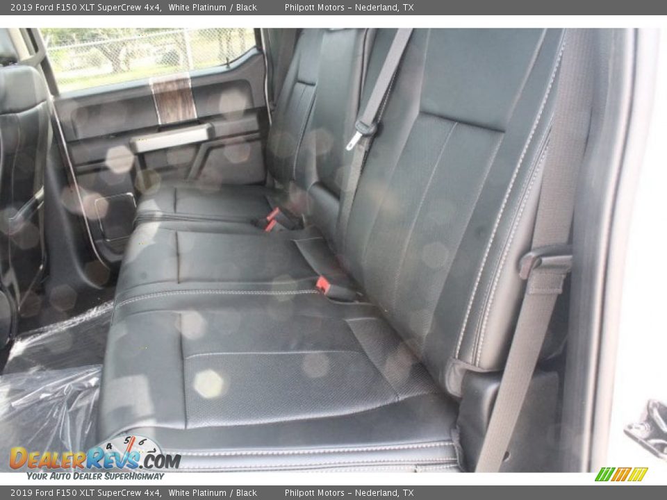 2019 Ford F150 XLT SuperCrew 4x4 White Platinum / Black Photo #18