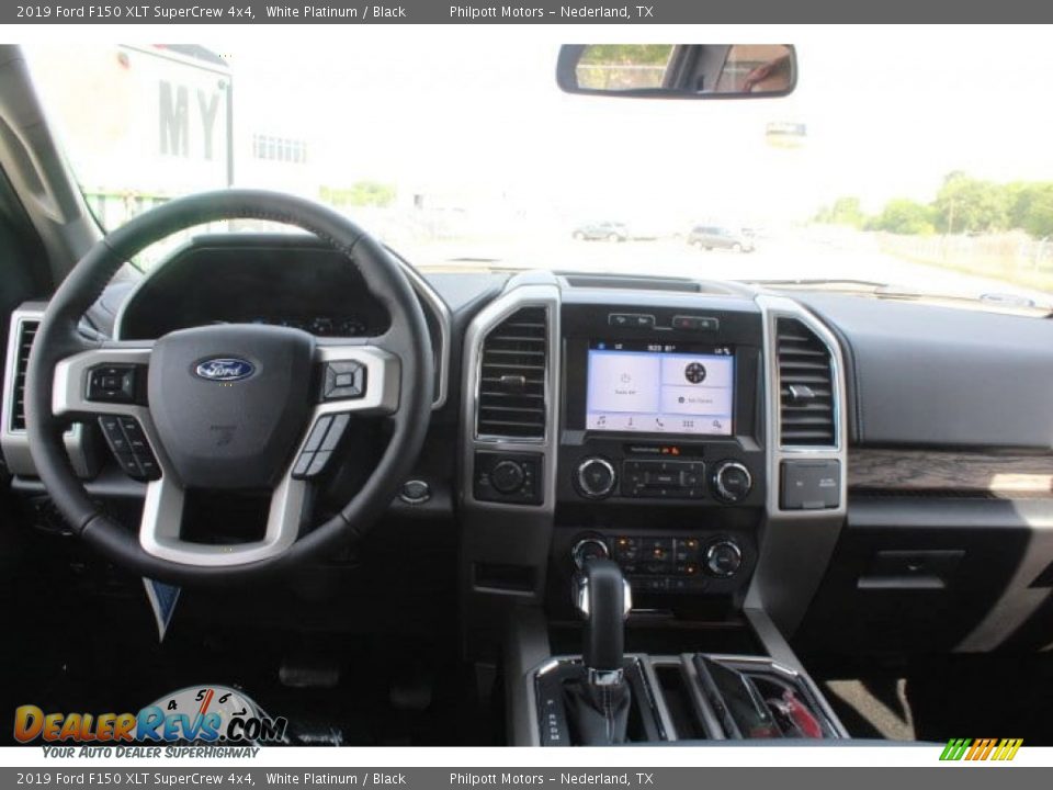 2019 Ford F150 XLT SuperCrew 4x4 White Platinum / Black Photo #19