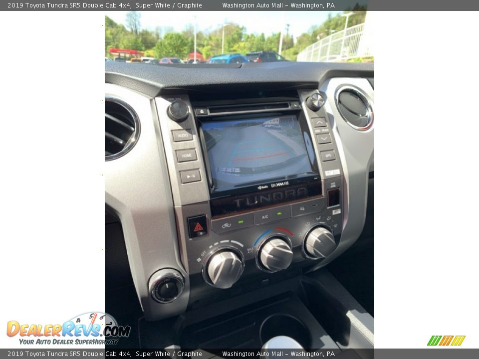 2019 Toyota Tundra SR5 Double Cab 4x4 Super White / Graphite Photo #36
