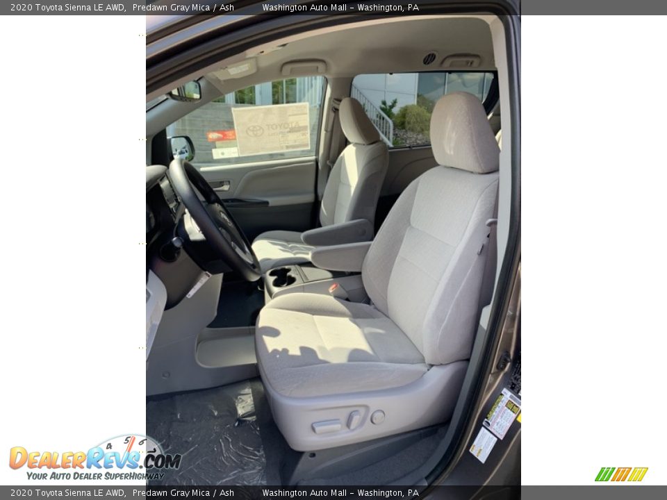 2020 Toyota Sienna LE AWD Predawn Gray Mica / Ash Photo #12