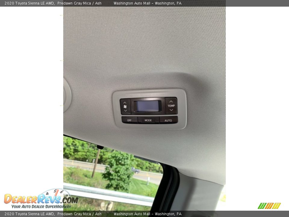 2020 Toyota Sienna LE AWD Predawn Gray Mica / Ash Photo #29