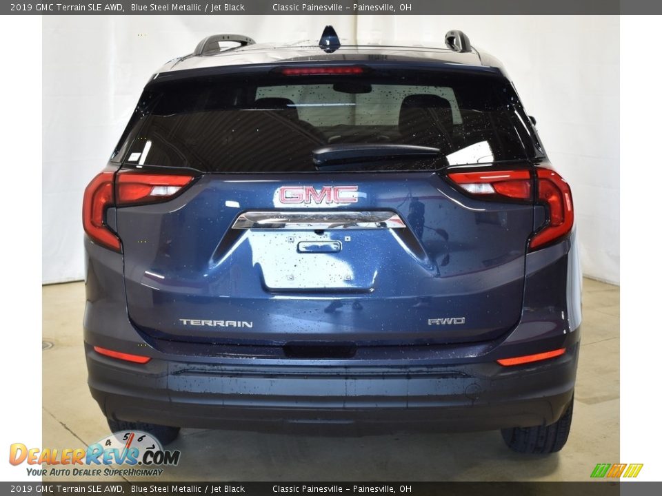 2019 GMC Terrain SLE AWD Blue Steel Metallic / Jet Black Photo #3