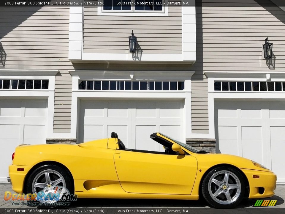 Giallo (Yellow) 2003 Ferrari 360 Spider F1 Photo #6